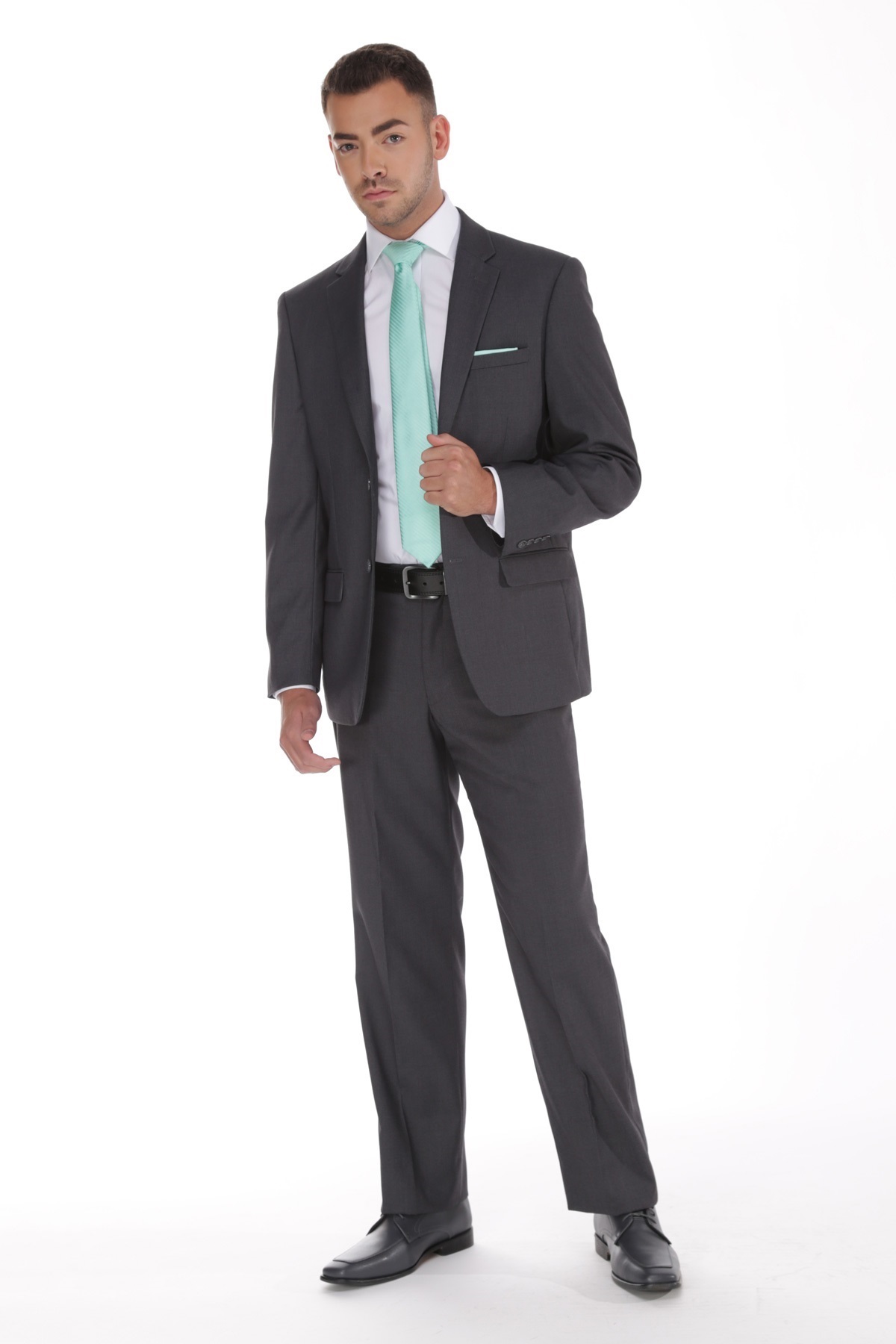 Men's Charcoal Gray Suit Article - How to wear a custom bespoke grey  charcoal mens suit