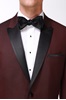 Picture of Burgundy Ike Behar Marbella Tuxedo