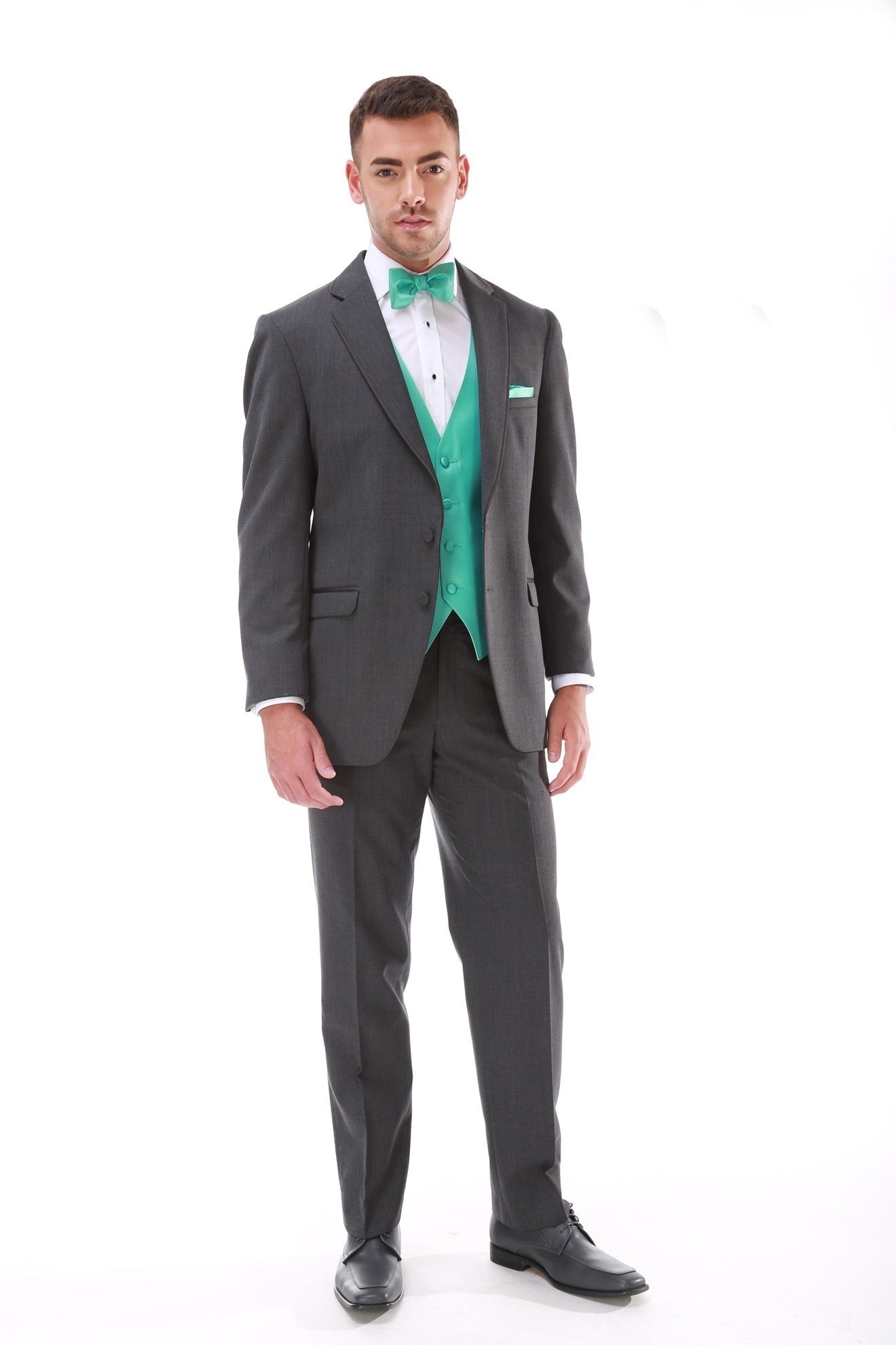 Milroy's Tuxedos Grey Steel Allure Men