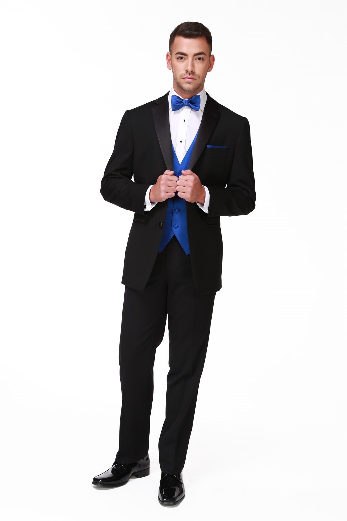 Milroy's Tuxedos - Black Ike Behar Parker Tuxedo