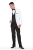 Picture of White Jean Yves Fitted Essentials Tuxedo