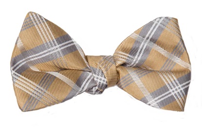 Picture of Toffee Gold Solid Plaid