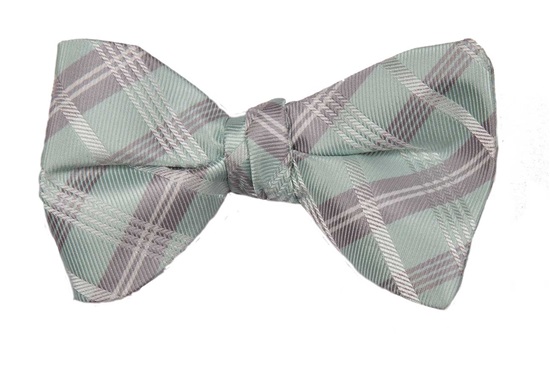 Picture of Light Mint Solid Plaid