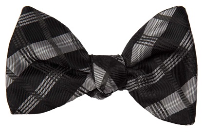 Picture of Black Solid Plaid