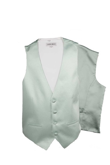 Milroy's Tuxedos - Light Mint Modern Solid