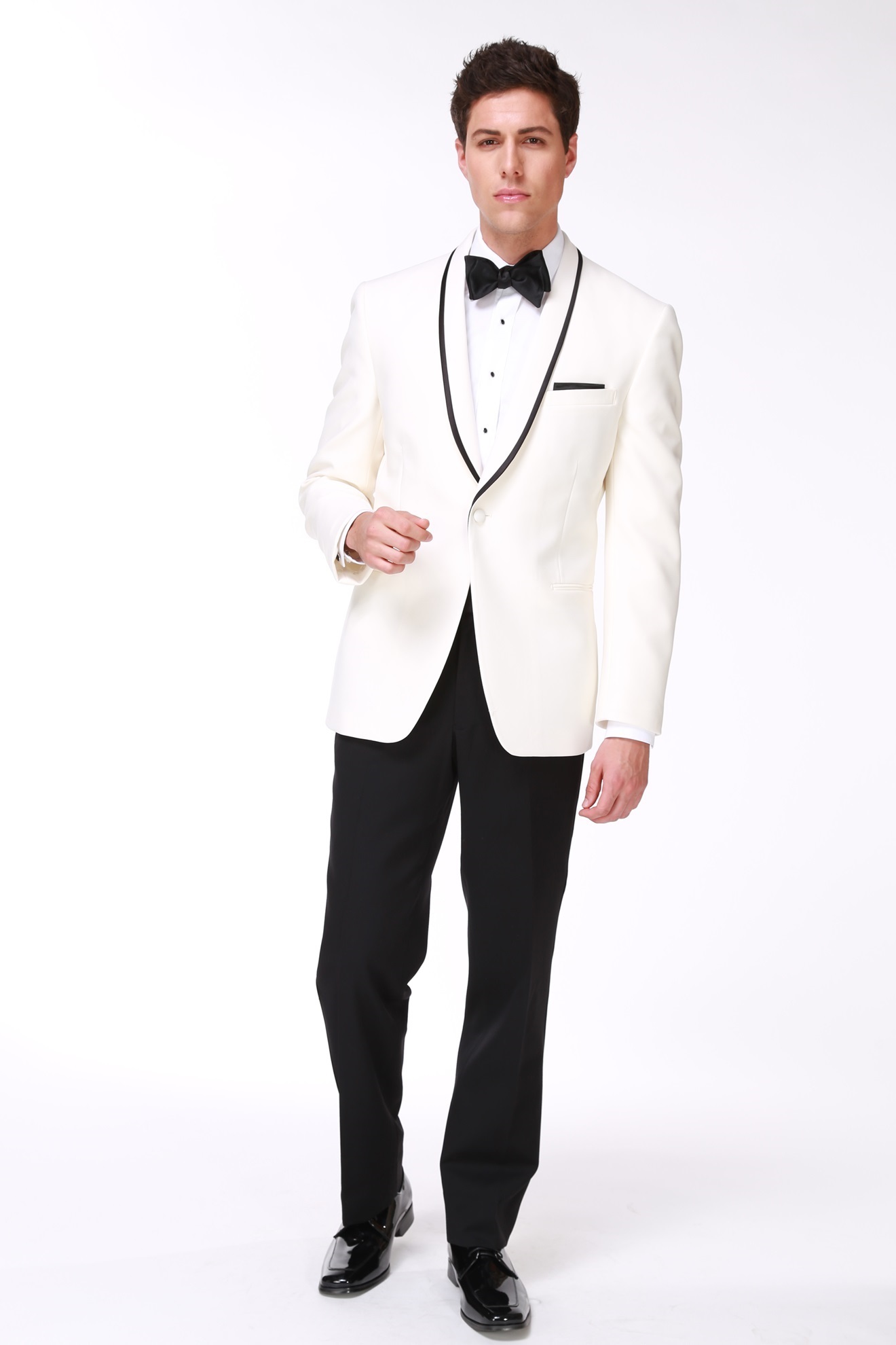 Milroy's Tuxedos - Ivory Ike Behar Charles Tuxedo