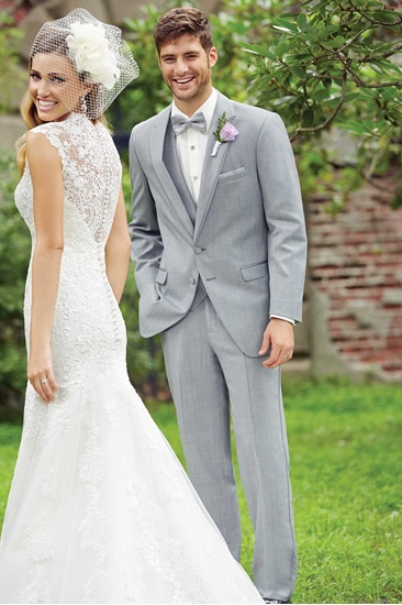 Milroy S Tuxedos Grey Heather Allure Men Wedding Suit Light Grey Allure Heather Wedding Suit
