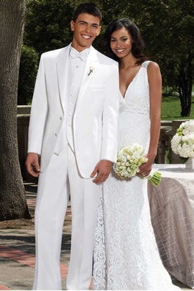 White Essentials Jean Yves Tuxedo