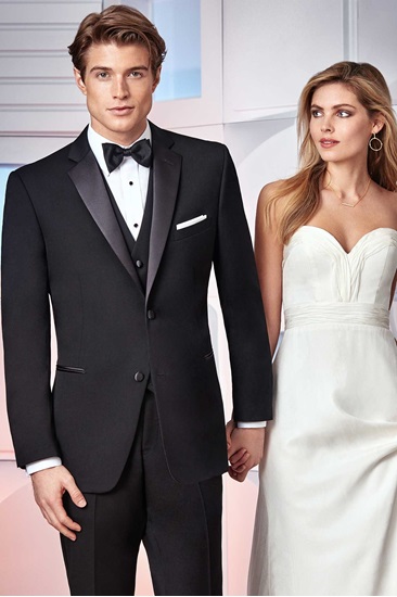 Black Parker Ike Behar Tuxedo