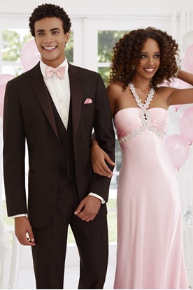 Brown Tuxedo