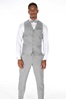 Wedding Fullback Vest Deco Light Grey