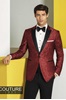 Red Paisley Tuxedo Rental  Prom Tuxedo Rental  Red Paisley Coat