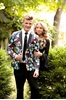 Marley Floral Print Prom Coat Rental
