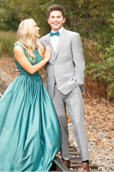 Grey Prom Suits & Prom Tuxedos