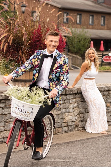 Marley Floral Print Coat, Fun Reception Coat