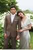 Mid Brown Wedding Suit by Ike Behar