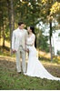 Tan Wedding Suit by Ike Behar