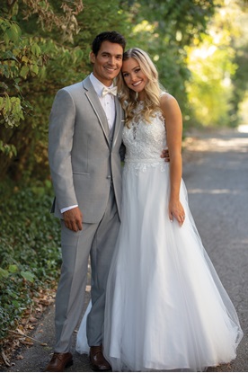 Heather Grey Wedding Tuxedo