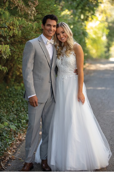 Heather Grey Wedding Tuxedo